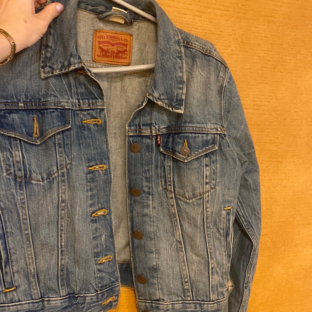 Thrifted Levi's jean jacket